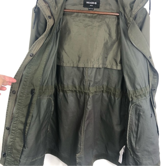 Nixon Green Utility Cargo Jacket Small - Picture 10 of 13